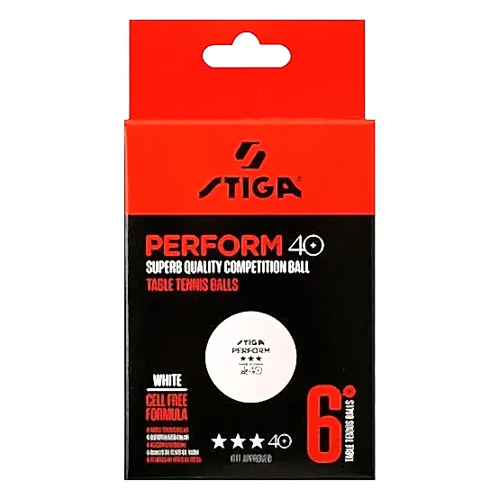 STIGA PERFORM ITTF MAÇ TOPU 6 LI KUTU 40+