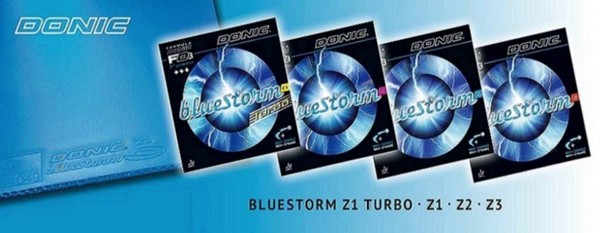 Yeni DONIC BlueStorm Lastikler şimdi Türkiye distribütörü jolrtex.info'da
